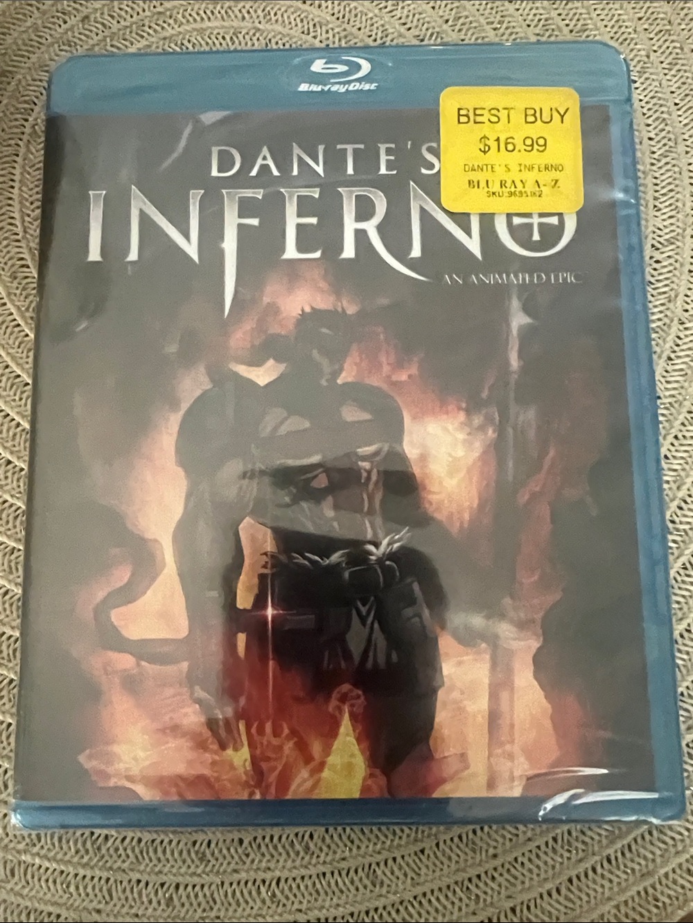 Dante's Inferno (Blu-ray) - Black & Orange Cover